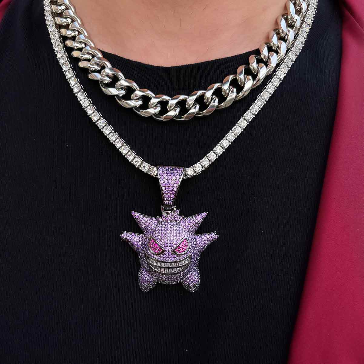 Goldjewels Purple Gengar Pendant